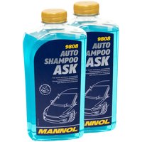 Car Shampoo 9808 ASK Car Wash MANNOL 2 X 1 liter