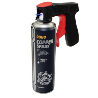 Kupfer Paste Spray Cooper Spray MANNOL 9880 500 ml mit Pistolengriff