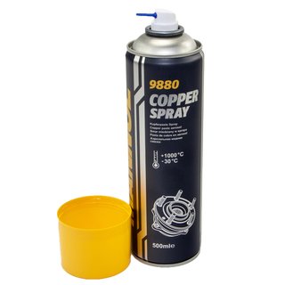 Cooper paste Spray MANNOL 9880 500 ml with Pistol Grip