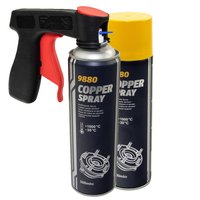 Cooper paste Spray MANNOL 9880 2 X 500 ml with Pistol Grip
