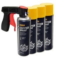 Kupfer Paste Spray Cooper Spray MANNOL 9880 4 X 500 ml...