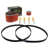 Maintenance package air filter + oil filter + spark plugs...
