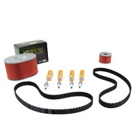 Maintenance package air filter + oil filter + spark plugs...