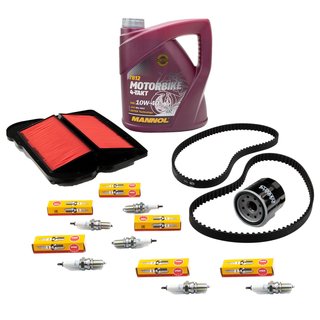Maintenance Set oil 4L + air filter + oil filter + spark plugs + Timing Belt