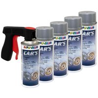 Felgenlack Lack Spray Cars Dupli Color 385919 Silber 5 X...