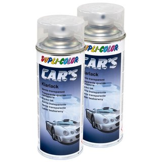 Klarlack Lack Spray Cars Dupli Color 385858 glnzend 2 X 400 ml