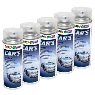 Clearlacquer Spray Cars Dupli Color 385858 glossy 5 X 400 ml