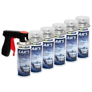 Clearlacquer Spray Cars Dupli Color 385858 glossy 6 X 400 ml with Pistolgrip
