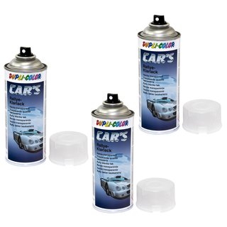 Klarlack Lack Spray Cars Dupli Color 720352 matt 3 X 400 ml