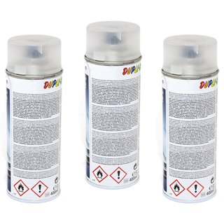 Clearlacquer Spray Cars Dupli Color 720352 matte 3 X 400 ml