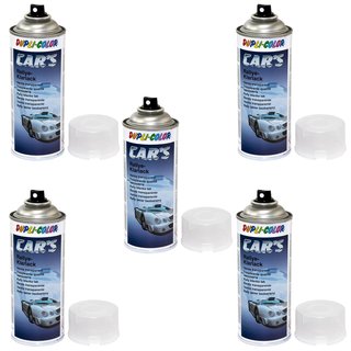 Clearlacquer Spray Cars Dupli Color 720352 matte 5 X 400 ml