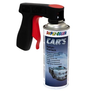 Klarlack Lack Spray Cars Dupli Color 720352 matt 400 ml mit Pistolengriff