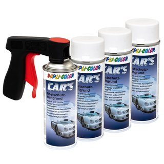 Adhesion Primer Rustprotection Cars Dupli Color 218194 White 4 X 400 ml with Pistolgrip