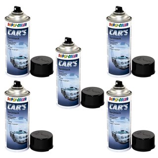 Lackspray Spraydose Sprhlack Cars Dupli Color 385865 schwarz glnzend 5 X 400 ml