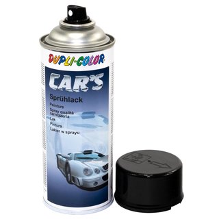 Lackspray Spraydose Sprhlack Cars Dupli Color 385865 schwarz glnzend 4 X 400 ml mit Pistolengriff