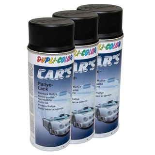 Lackspray Spraydose Sprhlack Cars Dupli Color 385872 schwarz matt 3 X 400 ml