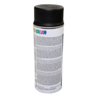 Spraypaint spraycan spraypaint Cars Dupli Color 652240 black satin 400 ml with Pistolgrip