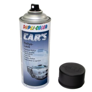 Spraypaint spraycan spraypaint Cars Dupli Color 652240 black satin 3 X 400 ml with Pistolgrip