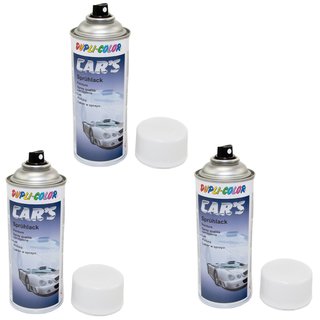 Lackspray Spraydose Sprhlack Cars Dupli Color 385896 weiss glnzend 3 X 400 ml