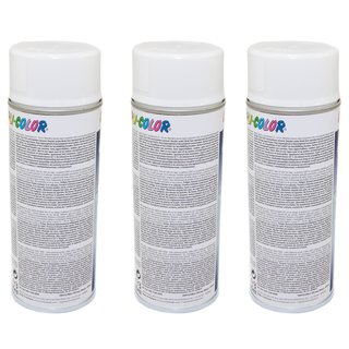 Spraypaint spraycan spraypaint Cars Dupli Color 385896 white glossy 3 X 400 ml