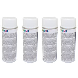 Spraypaint spraycan spraypaint Cars Dupli Color 385896 white glossy 4 X 400 ml