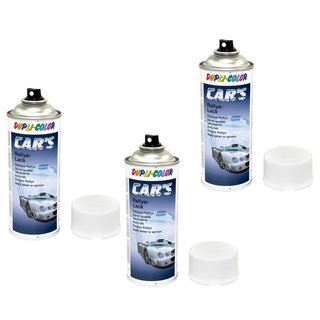 Lackspray Spraydose Sprhlack Cars Dupli Color 651953 weiss matt 3 X 400 ml