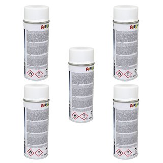 Spraypaint spraycan spraypaint Cars Dupli Color 651953 white matt 5 X 400 ml