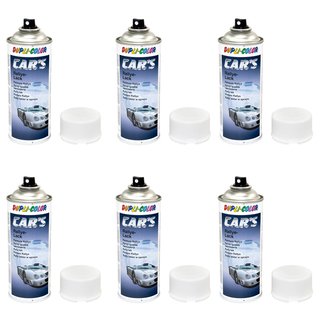 Lackspray Spraydose Sprhlack Cars Dupli Color 651953 weiss matt 6 X 400 ml