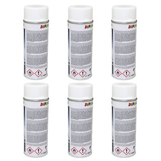 Spraypaint spraycan spraypaint Cars Dupli Color 651953 white matt 6 X 400 ml