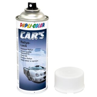 Spraypaint spraycan spraypaint Cars Dupli Color 651953 white matt 4 X 400 ml with Pistolgrip
