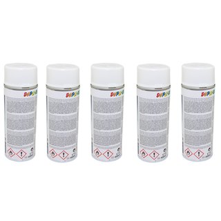 Spraypaint spraycan spraypaint Cars Dupli Color 652233 white satin 5 X 400 ml