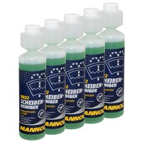 Windscreen Cleaner Concentrate Summer MANNOL 5 X 250 ml