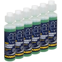 Windscreen Cleaner Concentrate Summer MANNOL 6 X 250 ml