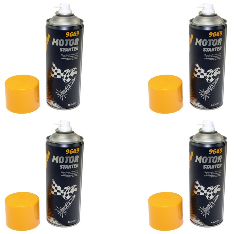 MANNOL Starter Spray Starthilfe Motor 4 X 450 ml online kaufen im