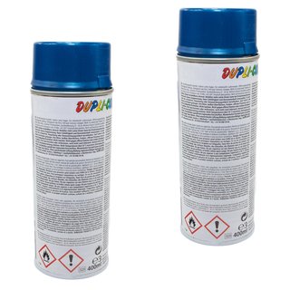 Lackspray Spraydose Sprhlack Cars Dupli Color 706837 blau azurblau metallic 2 X 400 ml