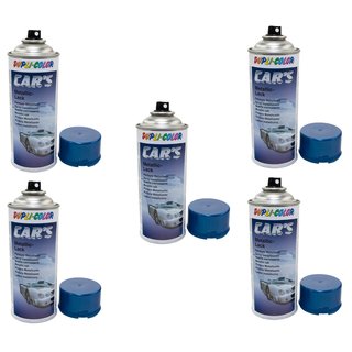 Spraypaint spraycan spraypaint Cars Dupli Color 706837 blue azureblue metallic 5 X 400 ml
