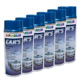 Spraypaint spraycan spraypaint Cars Dupli Color 706837 blue azureblue metallic 6 X 400 ml