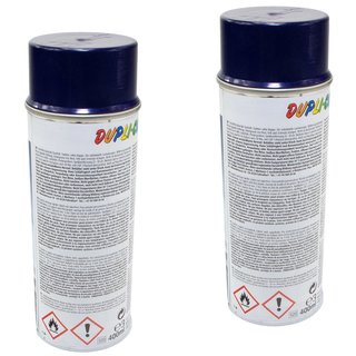 Spraypaint spraycan spraypaint Cars Dupli Color 706844 blue purple metallic 2 X 400 ml