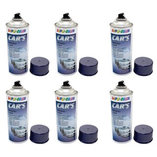 Lackspray Spraydose Sprhlack Cars Dupli Color 706844 blau-lila metallic 6 X 400 ml
