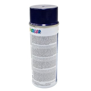 Spraypaint spraycan spraypaint Cars Dupli Color 706844 blue purple metallic 6 X 400 ml with Pistolgrip