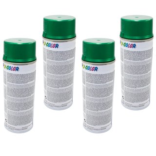 Spraypaint spraycan spraypaint Cars Dupli Color 706851 green limegreen metallic 4 X 400 ml
