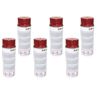 Spraypaint spraycan spraypaint Cars Dupli Color 706868 red metallic 6 X 400 ml