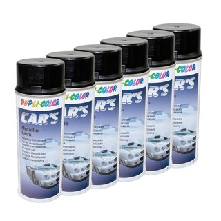 Lackspray Spraydose Sprhlack Cars Dupli Color 706875 schwarz metallic 6 X 400 ml