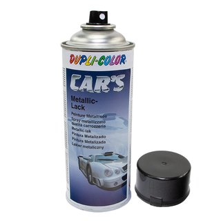 Spraypaint spraycan spraypaint Cars Dupli Color 706875 black metallic 6 X 400 ml with Pistolgrip