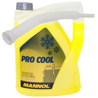 Khlerfrostschutz Khlmittel Fertiggemisch MANNOL Pro Cool 5 Liter mit Ausgieer