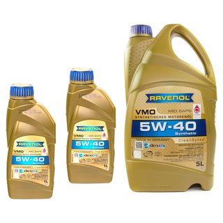 Engineoil oil RAVENOL VMO SAE 5W-40 5 liters + 2 X 1 liter