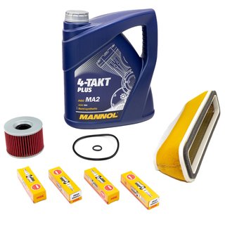 Maintenance Set oil 4L air filter + oil filter + spark plug