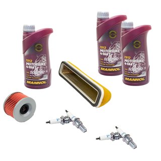 Maintenance Set oil 3L air filter + oil filter + spark plug