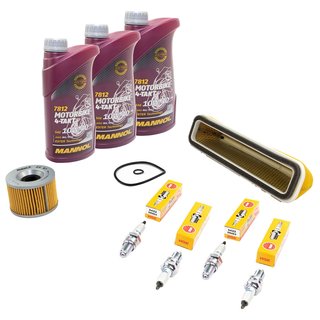 Maintenance Set oil 3L air filter + oil filter + spark plugs