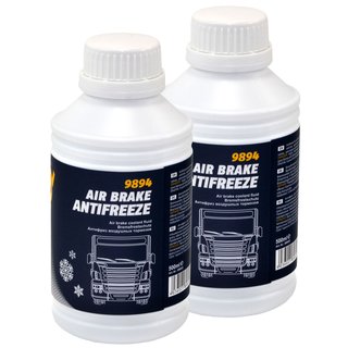 Antifreeze Frost protection compressed air brake MANNOL 9894 2 X 500 ml